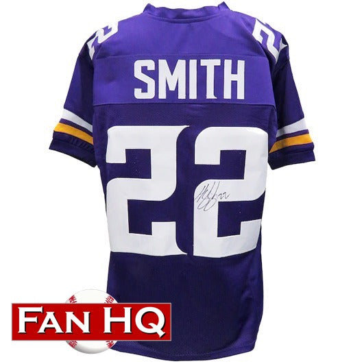 Harrison Smith Autographed Purple Pro-Style Jersey