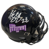 Harrison Smith Autographed Fan HQ Exclusive Hitman Mini Helmet (Numbered Edition - White Autograph) Autographs FanHQ Number 22/22  