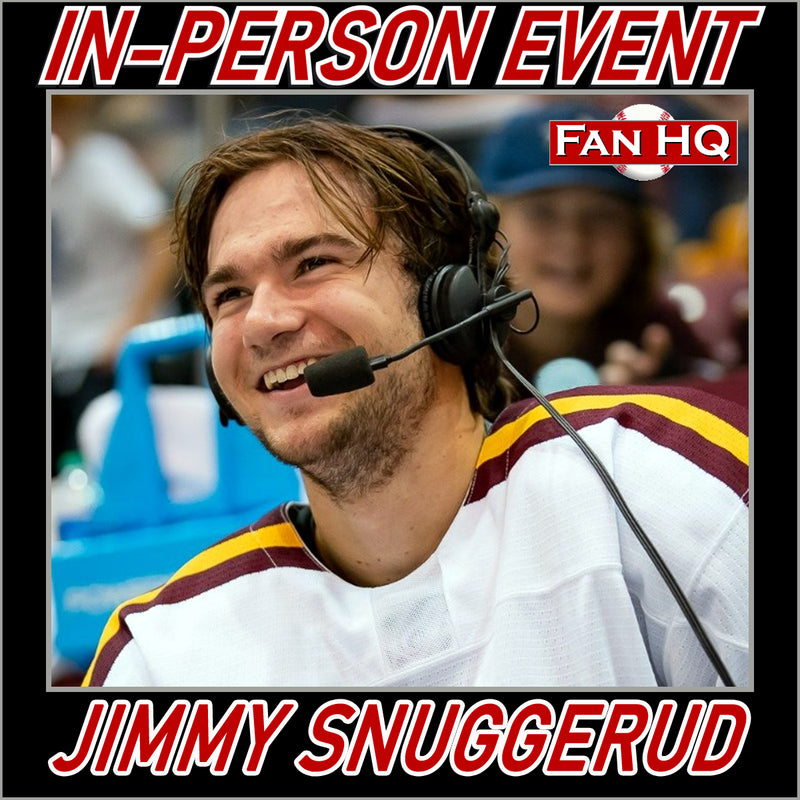 Jimmy Snuggerud Mail Order/Drop Off Autograph Tickets (Your Item)