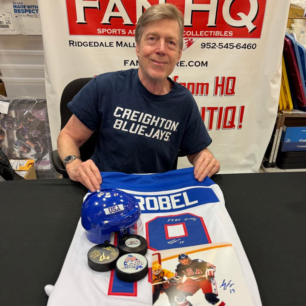 Eric Strobel Autographed 1980 Team USA 8x10 Photo Autographs FanHQ