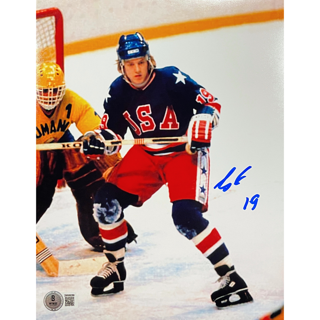 Eric Strobel Autographed 1980 Team USA 8x10 Photo Autographs FanHQ