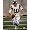 Fran Tarkenton Autographed Minnesota Vikings 8x10 Photo w/ HOF Inscription Autographs FanHQ