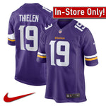 AVAILABLE IN-STORE ONLY! Adam Thielen Minnesota Vikings Purple Nike Game Jersey Jersey Nike