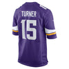 Dallas Turner Minnesota Vikings Purple Nike Game Jersey Jersey Nike   