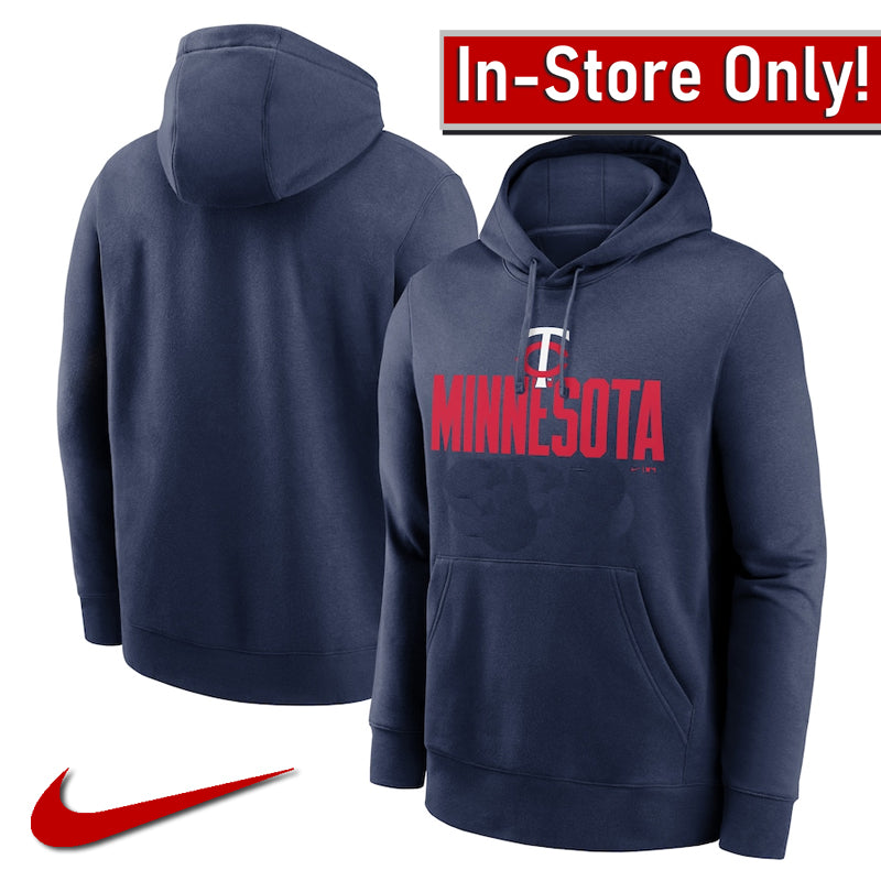 売れ筋商品|||ナイキ パーカー・スウェットシャツ アウター レディース Women's Navy Minnesota Twins Big Game Pullover Hoodie Navy Nike Women's Navy and Red Minnesota Twins Authentic