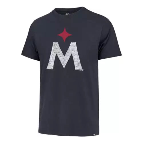 Minnesota Twins '47 Brand Navy Premier Franklin M Logo Tee T-Shirts 47 Brand   