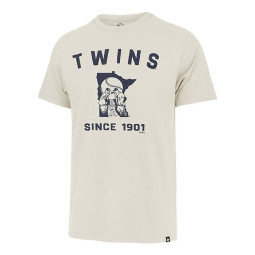 Minnesota Twins '47 Brand Bone Franklin Tee T-Shirts 47 Brand