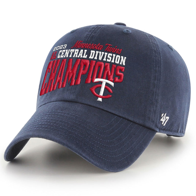 Minnesota Twins '47 2023 AL Central Division Champions Clean Up Hat