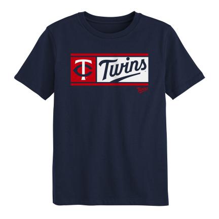 Minnesota Twins Kids Navy Home Run Derby Tee Kids Fan HQ