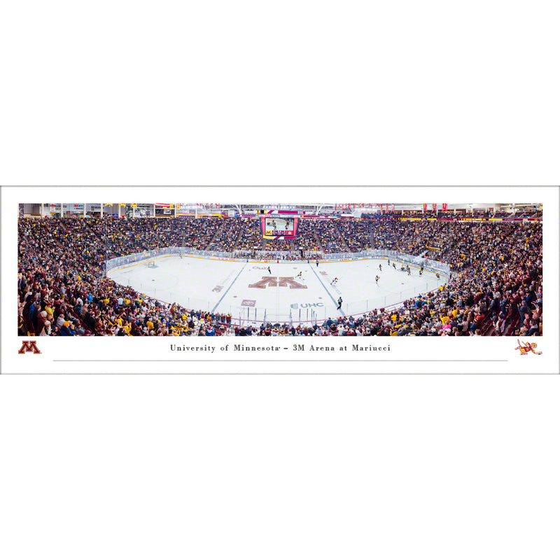 Minnesota Golden Gophers Hockey Mariucci Arena Panoramic Picture (In-Store Pickup) Collectibles Blakeway Unframed (Bagged)