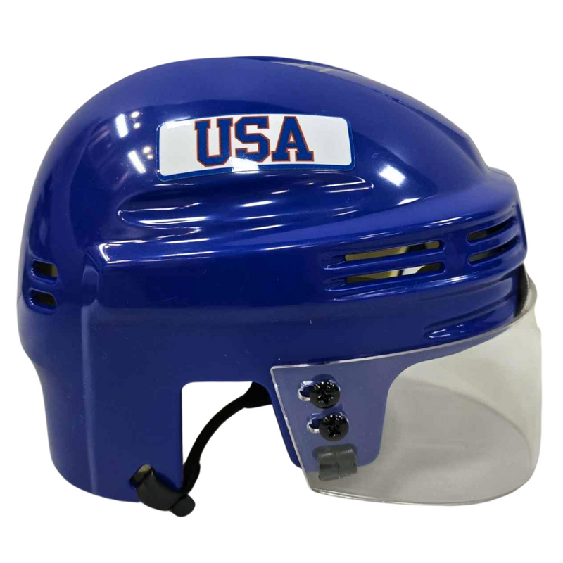 Mike Ramsey Autographed Royal Blue Mini Helmet Autographs FanHQ