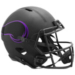 PRE-ORDER: Sam Darnold Autographed Minnesota Vikings Full-Size Replica Helmet (Choose From List) Autographs FanHQ Vikings Eclipse Replica Autograph Only 