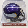 Minnesota Vikings Unsigned 2002-12 Throwback Riddell VSR4 Mini Helmet
