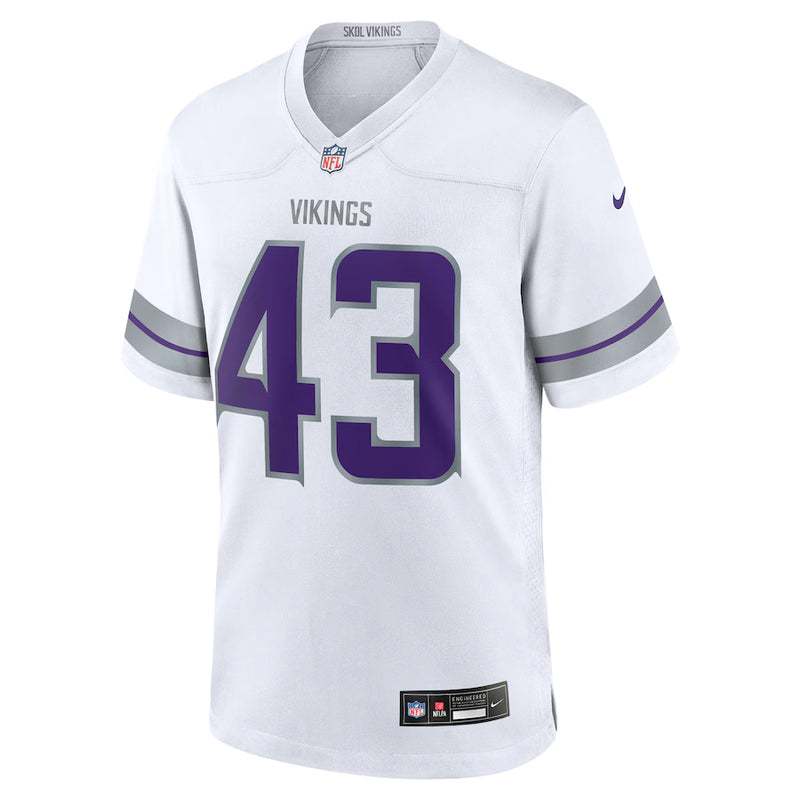 AVAILABLE IN-STORE ONLY! Andrew Van Ginkel Minnesota Vikings White Nike Alternate Game Jersey Jersey Nike