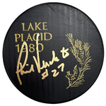 Phil Verchota Autographed Fan HQ Exclusive Lake Placid 1980 Puck Autographs FanHQ