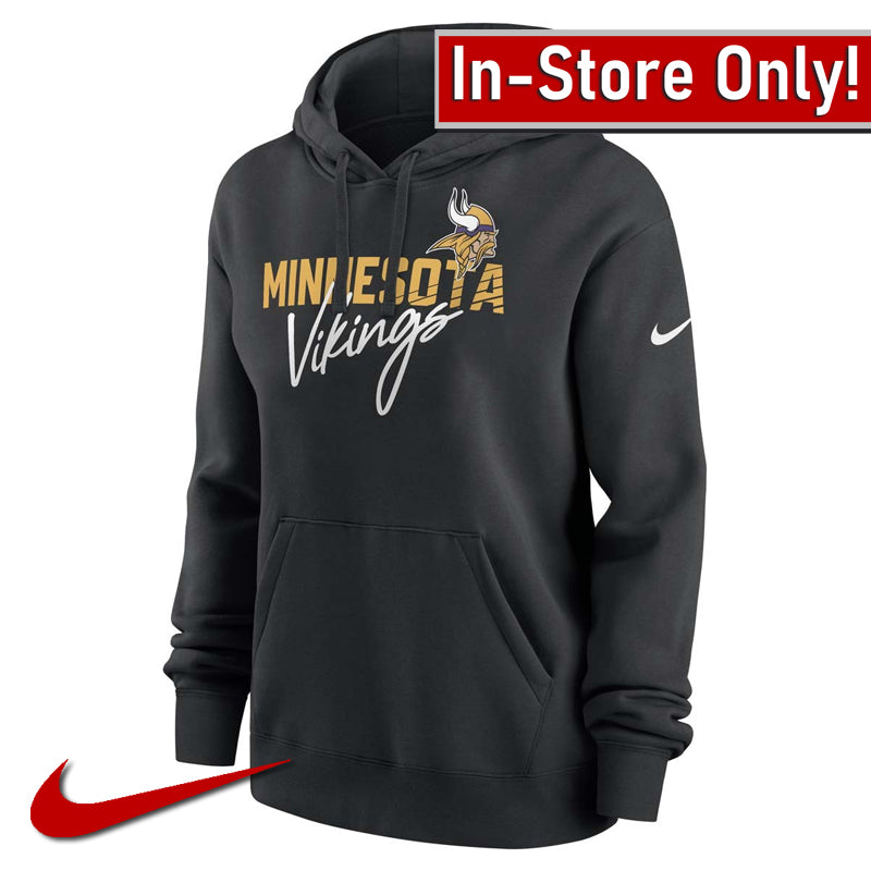 売れ筋商品|||ナイキ カットソー トップス レディース Women's Black Minnesota Vikings Rewind Playback Icon Performance Pullover Sweatshirt Black AVAILABLE IN-STORE ONLY! Minnesota Vikings Women's Black