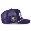 Minnesota Vikings '47 Brand Purple Double Header Hitch Rope Adjustable Hat