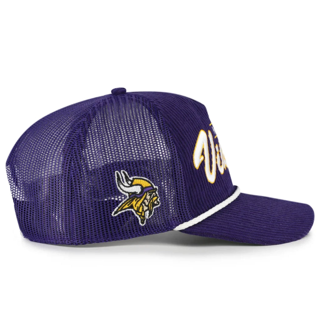 Minnesota Vikings '47 Brand Purple Double Header Hitch Rope Adjustable Hat