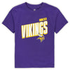 Minnesota Vikings Youth Purple/White The Mix 3 In 1 Combo Tee Kids Outerstuff