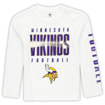 Minnesota Vikings Youth Purple/White The Mix 3 In 1 Combo Tee Kids Outerstuff