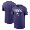 Minnesota Vikings Nike Purple Rewind Club Logo Tee T-Shirts Nike