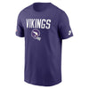 Minnesota Vikings Nike Purple Rewind Club Logo Tee T-Shirts Nike