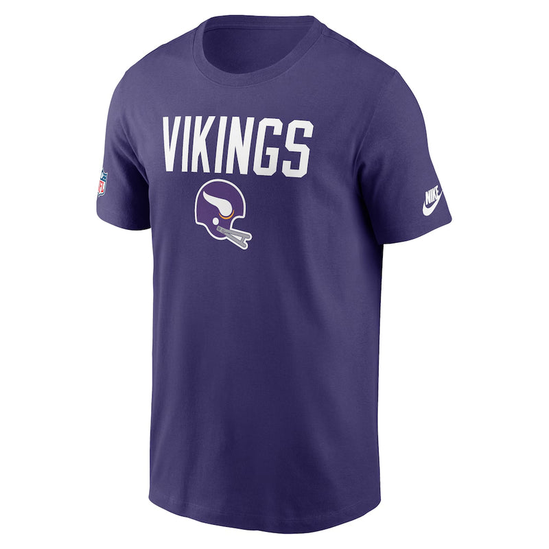 Minnesota Vikings Nike Purple Rewind Club Logo Tee T-Shirts Nike