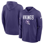 Minnesota Vikings Nike Purple Rewind Club Logo Light Weight Hoodie T-Shirts Nike
