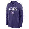 Minnesota Vikings Nike Purple Rewind Club Logo Light Weight Hoodie T-Shirts Nike