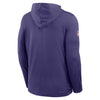 Minnesota Vikings Nike Purple Rewind Club Logo Light Weight Hoodie T-Shirts Nike