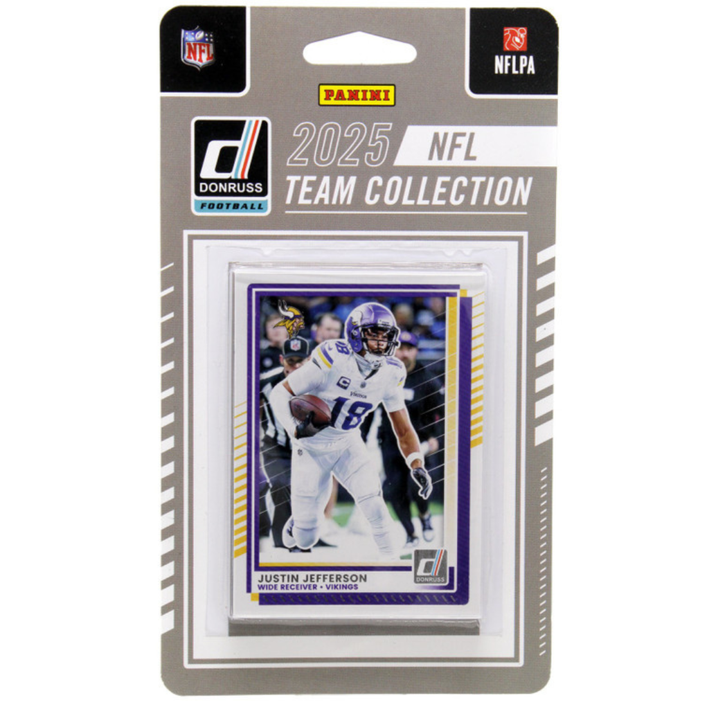 2025 Minnesota Vikings Donruss Team Set Trading Cards Panini