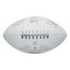 Minnesota Vikings White Training Camp Wilson Full Size Football Collectibles Fan HQ
