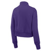 Minnesota Vikings Nike Women's Purple Phoenix Cropped Half-Zip Sweatshirt Womens Nike