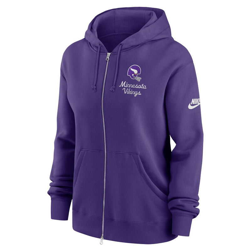 Minnesota Vikings Nike Women's Purple Rewind Phoenix Full Zip Sweatshirt Womens Nike