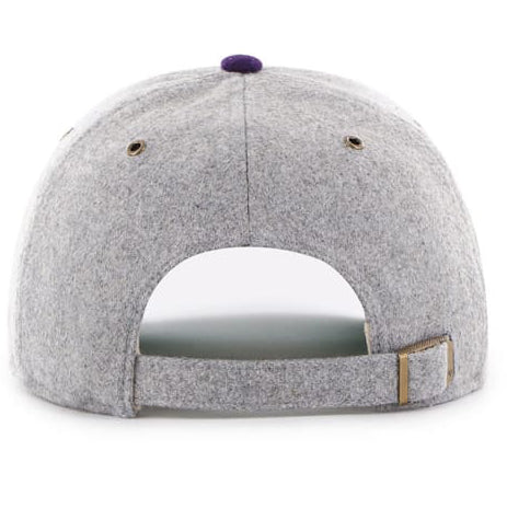 Minnesota Vikings '47 Brand Gray Off Campus Clean Up Adjustable Hat Hats 47 Brand