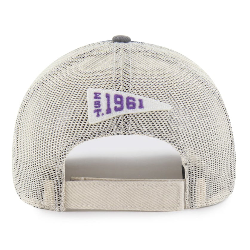 Minnesota Vikings '47 Brand Coal Egremont Trucker Adjustable Hat Hats 47 Brand