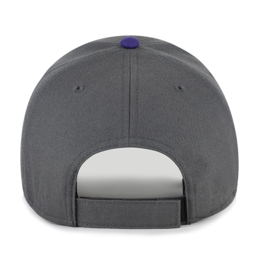 Minnesota Vikings '47 Brand Charcoal Split Block MVP Adjustable Hat Hats 47 Brand