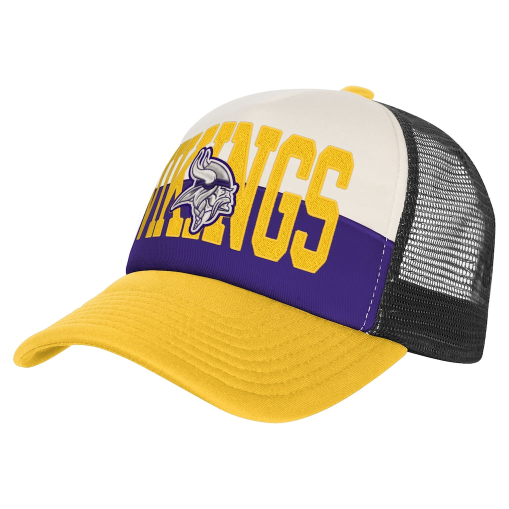 Minnesota Vikings Youth Modern Fan Trucker Adjustable  display picture 1