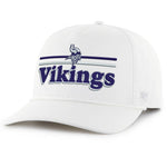 Minnesota Vikings '47 Brand Hitch White Adjustable Rope Hat Hats 47 Brand