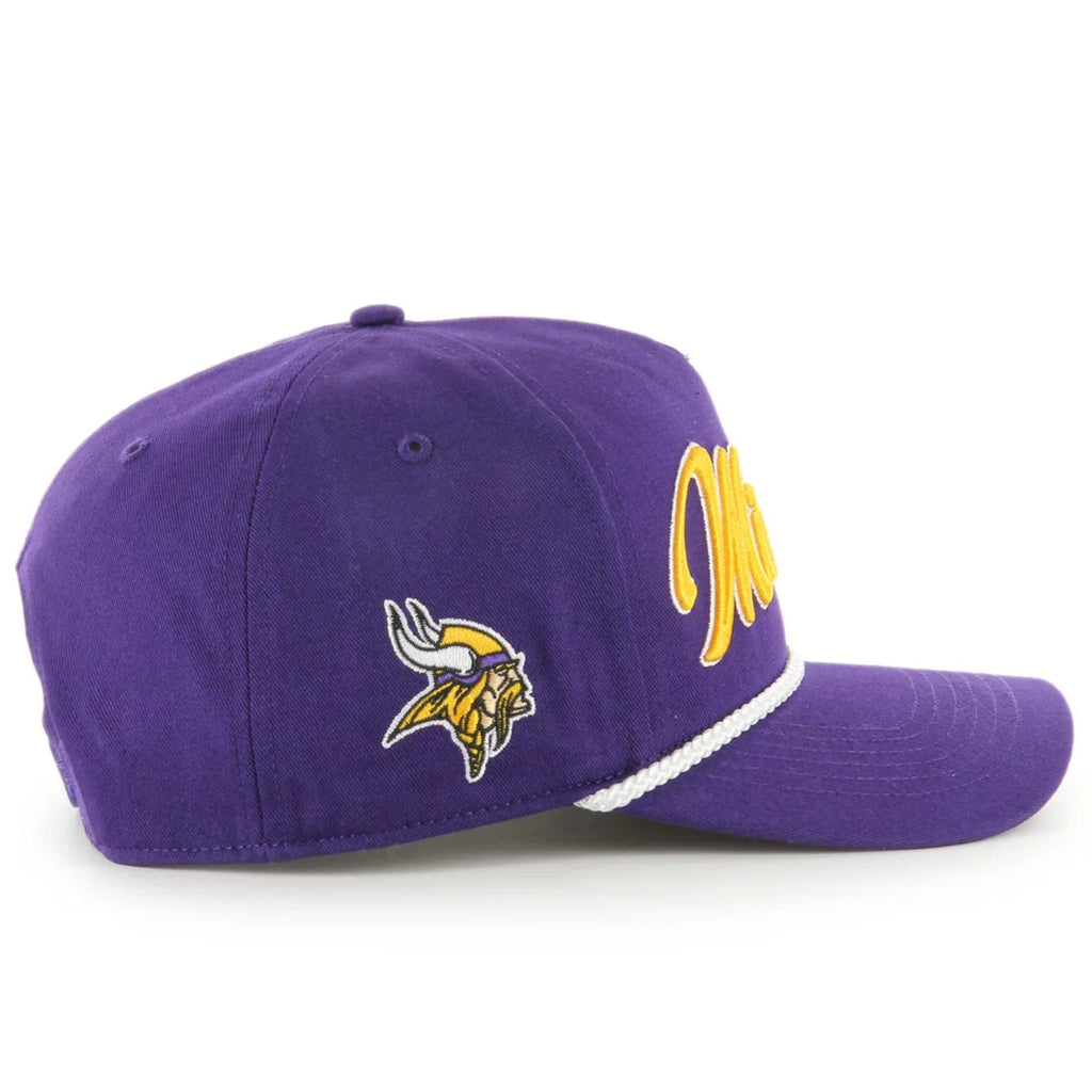 Minnesota Vikings '47 Brand Purple Overhand Hitch Rope Adjustable Hat Hats 47 Brand