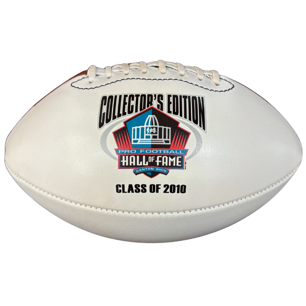Hall Of Fame Class Of 2010 Autographed Collector's Edition Wilson "The Duke" Football Autographs FanHQ