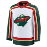 Minnesota Wild Fanatics White 25th Anniversary Premium Jersey