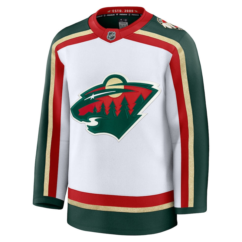 Minnesota Wild Fanatics White 25th Anniversary Premium Jersey