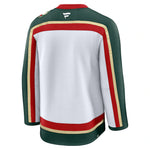Minnesota Wild Fanatics White 25th Anniversary Premium Jersey