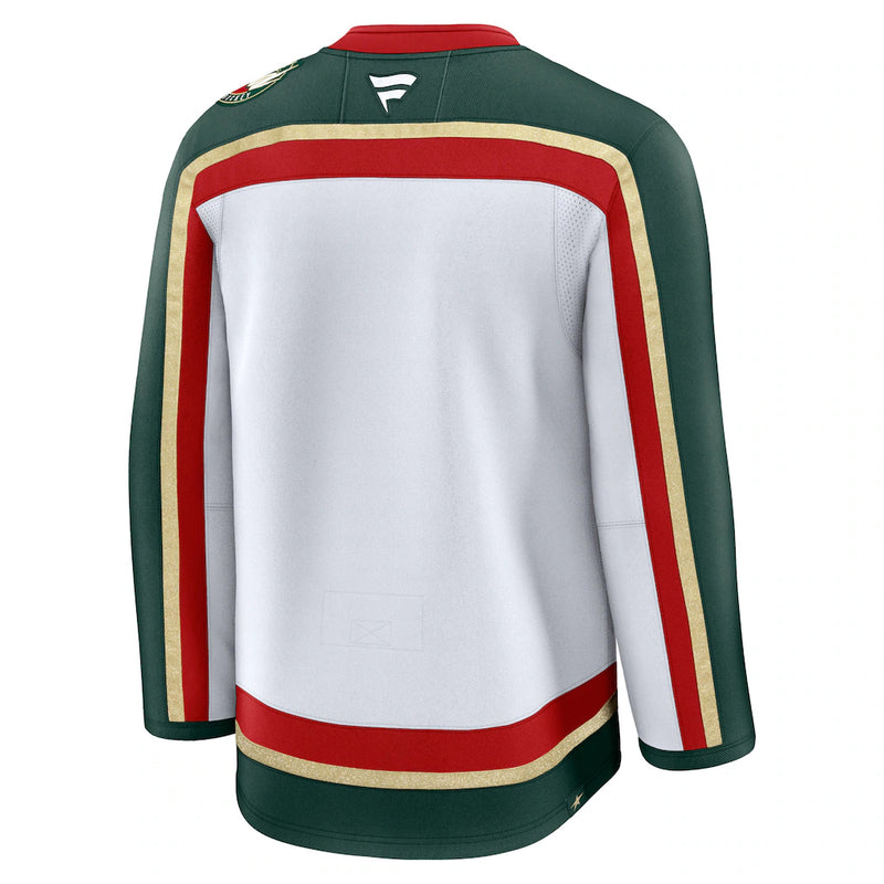 Minnesota Wild Fanatics White 25th Anniversary Premium Jersey