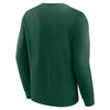 Minnesota Wild Fanatics Green Focus Fleece Crewneck