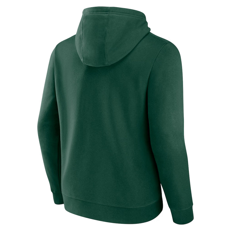 Minnesota Wild Fanatics Green Authentic Pro Pullover Hoodie