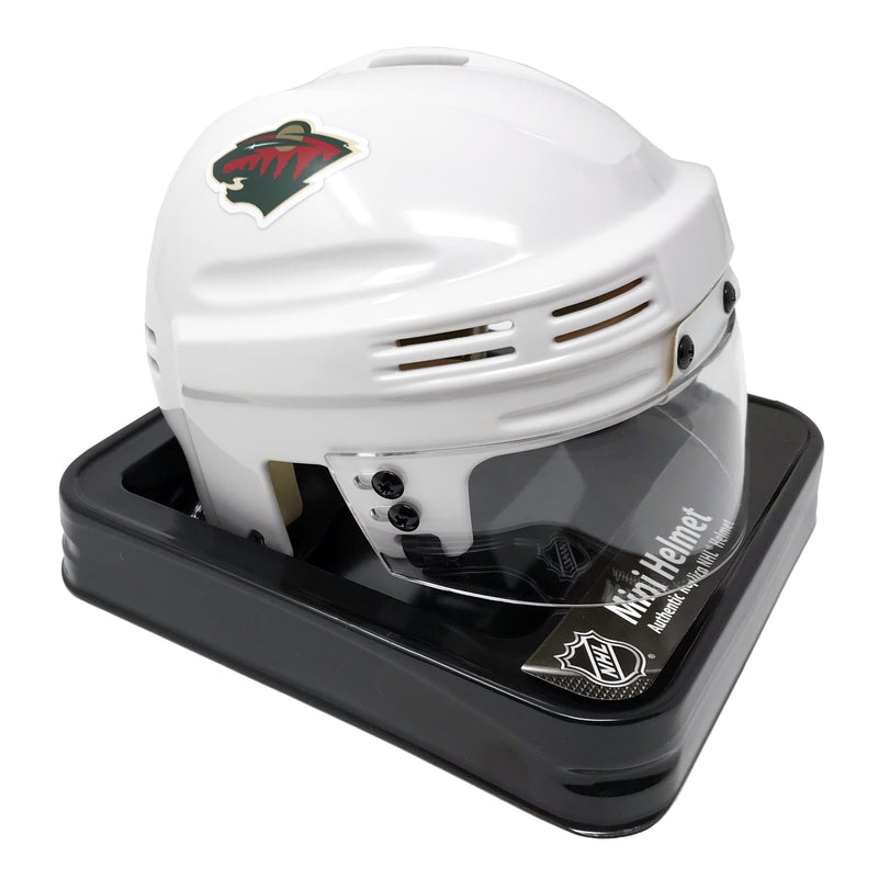 PRE-ORDER: Autographed Minnesota Wild Mini Helmet (Select Player From List) Autographs FanHQ