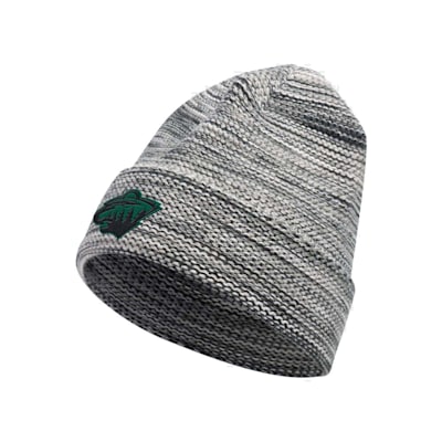 Minnesota Wild adidas Gray Cuff Knit Hat