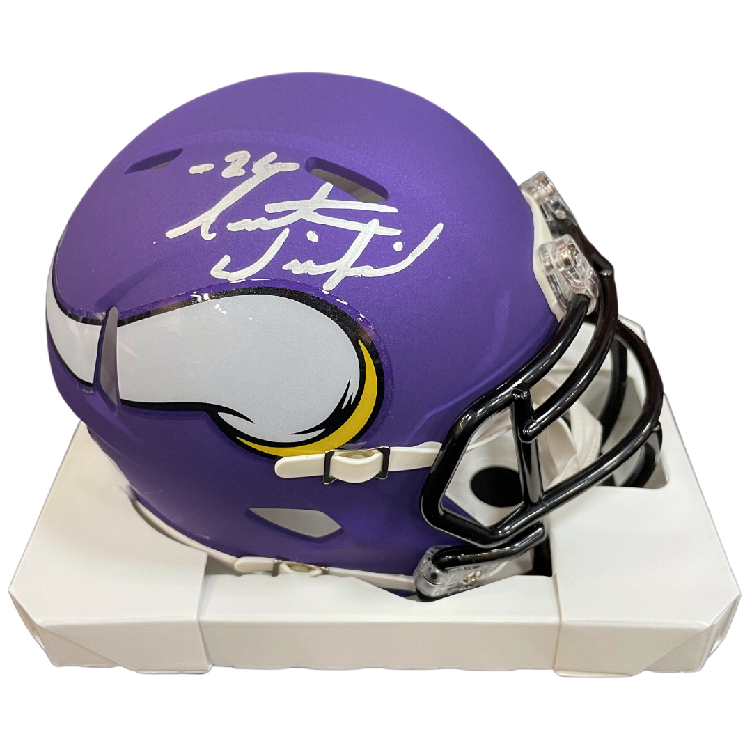 Adam Thielen Autographed Minnesota Vikings Salute to Service Mini Helm –  Fan HQ